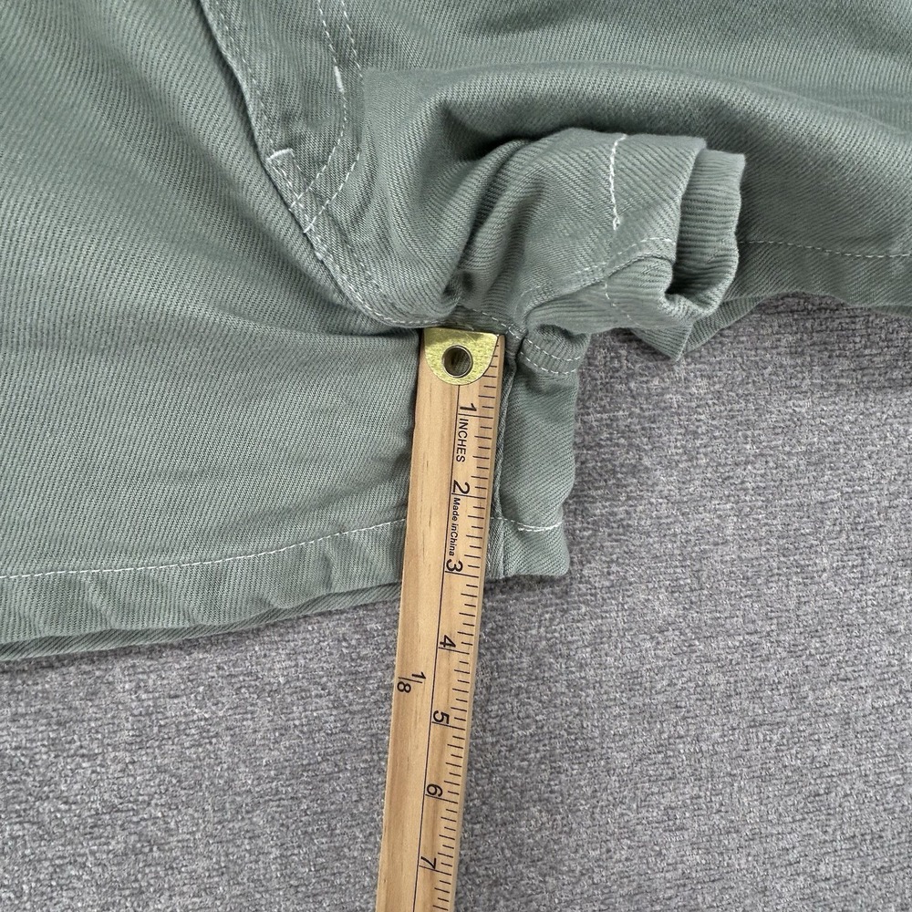 Levi's High Waist Mom Shorts Women Size 26 Green Casual Summer - Picture 8 of 9